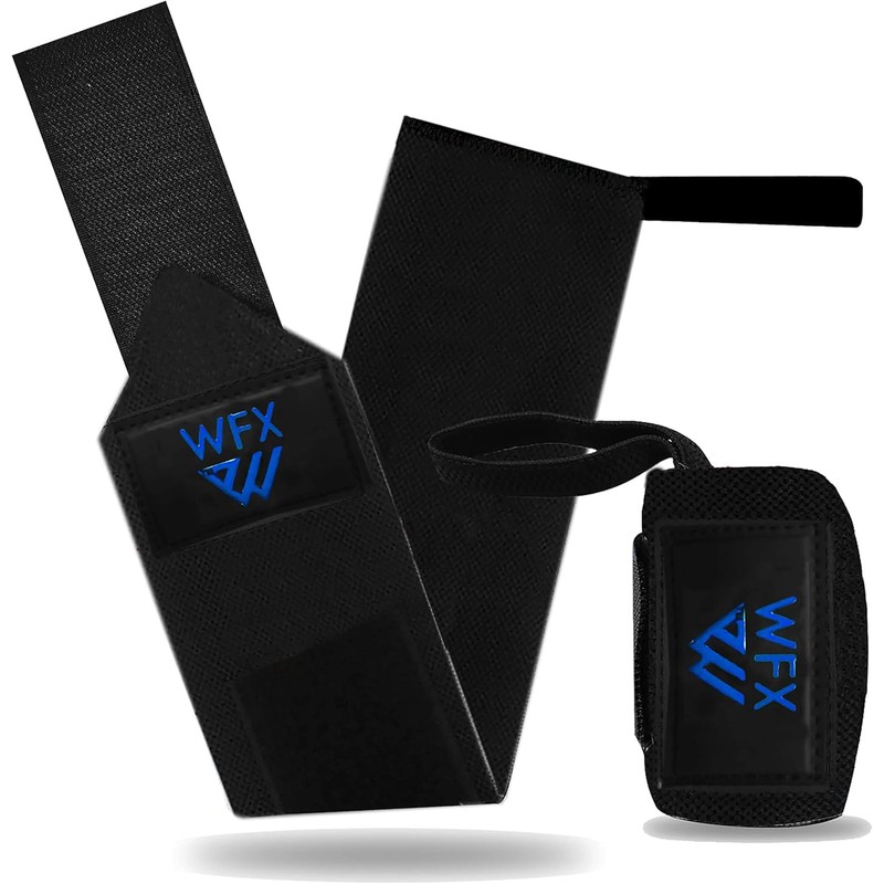 WFX Weight lifting Wrist Wraps Support Gym, Adjustable Pair Strong