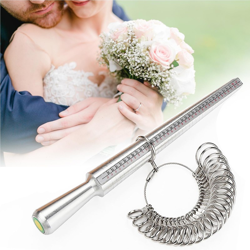Accmor Ring Sizer Tool Including Ring Mandrel & Ring Sizer