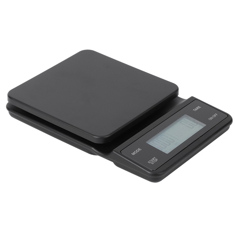 3kg/0.1g Electronic LCD Digital Kitchen Food Scale Drip Coffee Weighing