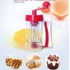 Hand-held Manual Pancake Cupcake Batter Mixer Dispenser Blender Machine Baking