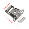 ZZHXSM 10PCS 3-Hole Strong Spring Clips with Bracket Flat Panel