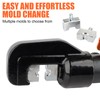HZLZRZ Hydraulic Crimping Tool and Battery Cable Crimper Tool, Rope