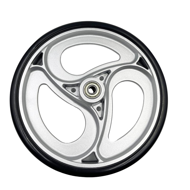 Yuqim 2 Pcs 8" Replacement Wheels for Rollator Walker and