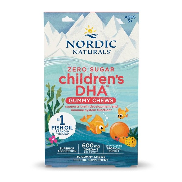 Nordic Naturals Nordic Naturals Zero Sugar Children’s DHA Gummy Chews,