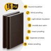 Zonon 64 Pieces Door Corner Seal Weatherstripping Exterior Door Frame
