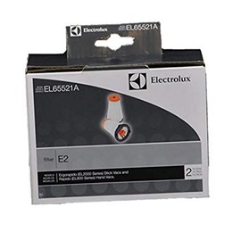 Electrolux EL65521A-2 Filter, E2 Pleated Ergorapido/Rapido Stick Vac 2Pk, 2 Count