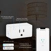 Luvoni Smart WiFi Outlet Adapter, Smart Plug Works with Google