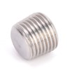 10pcs 304 Stainless Steel Pipe Fitting Plug Head Male Thread