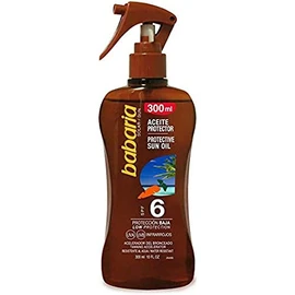 Babaria Body Oil Carrot Vapo with SPF 6 300 ml