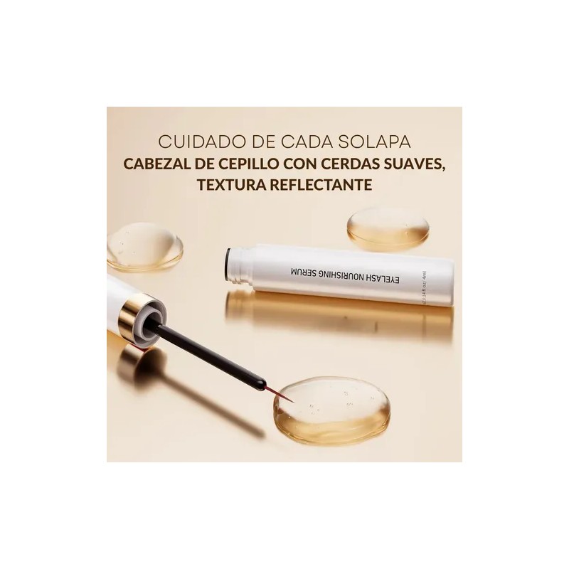 Serum Máscara Crecimiento Alargadora Pestañas Transparente