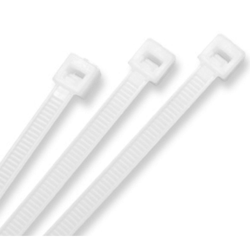 Cable Ties- 100mm x 2.5mm - White (Pack of 100)
