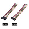 sourcing map Male to Female 12Pin Breadboard Jumper Wire 2.54mm