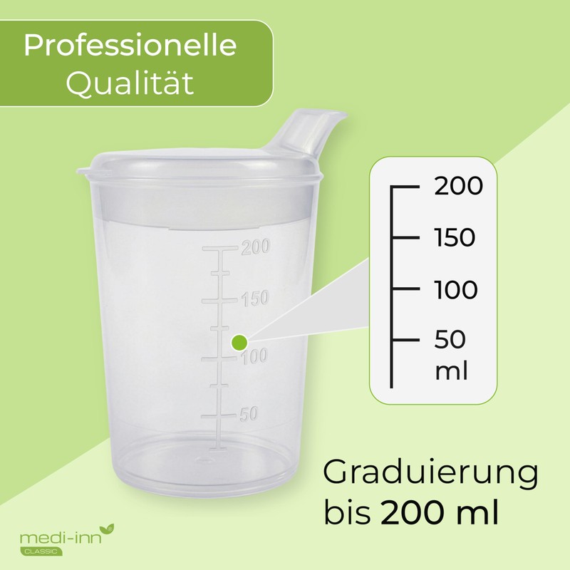 Medi-Inn Sippy Cup 250 ml Drinking Opening 12 x 10