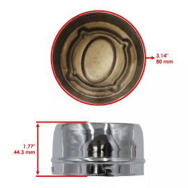 Caltric Wheel Center Cap For Polaris Ranger 570 14-21 / 570 Crew 2018-2021 Front or Rear