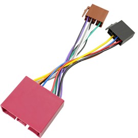 Jayubien - Arnés de cableado estéreo de 24 pines para conector de radio Mazda, compatible con Mazda 2 3 5 6 CX-5 CX-7 CX-9 MPV Tribute Protege Miata - Arnés adaptador de cable de radio de coche