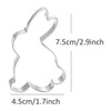 ZDYWY Rabbit Hare Bunny Shaped Cookie Cutters