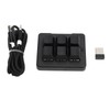 6 Key Gaming Keyboard Wired USB 2.4G Bluetooth Macro Programming