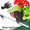 Weeding Artifact Uprooting Weeding Tool Gardening,15.7in Weed Puller Tool,4 Teethes