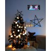 Mini Scrolling LED Car Sign,Bluetooth USB 5V Flexible Panel 7''x3''