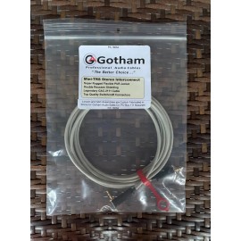 Lincoln Mini-TRS (3.5mm) Stereo Interconnect Cable 10 foot  Rt. Angle & Straight