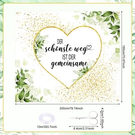 TranRantic Wedding Heart Cut Out 180 x 200 cm Wedding Sheet Boho Style Cut