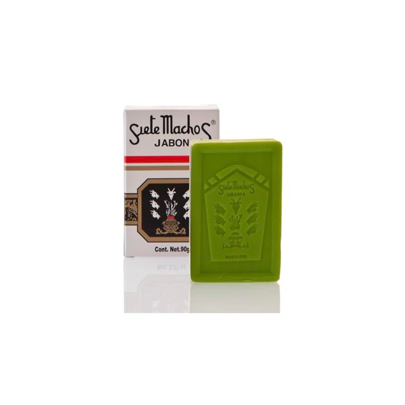 Siete Machos URANIA Soap - Jabon Siete Machos 3.17 oz./90g