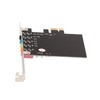 PCIe Sound Card,6 Channels Stereo Desktop Audio Signal Conversion Hardware,CMI8738