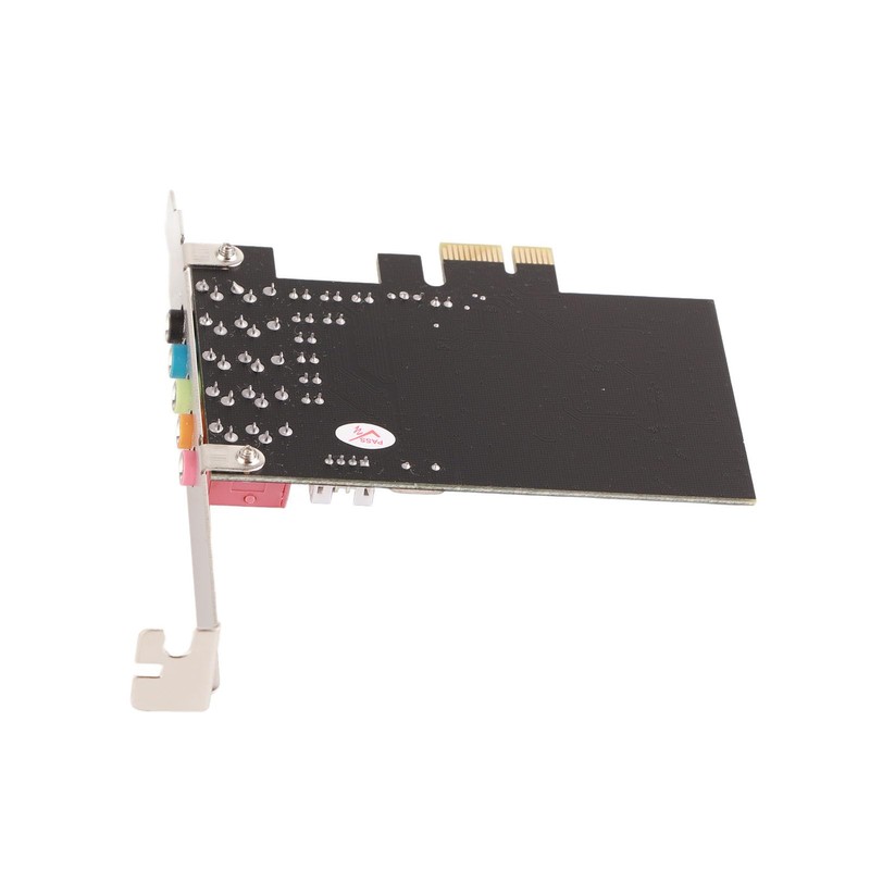 PCIe Sound Card,6 Channels Stereo Desktop Audio Signal Conversion Hardware,CMI8738