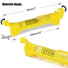 DOWELL 6-Pack 3” Hanging Bubble Line Level with Scale Mini