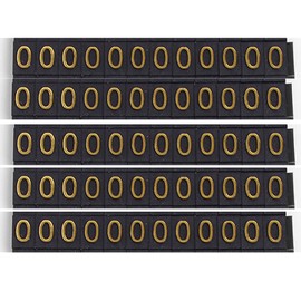 Price Tag Number 0 Price Cube Zero 60 Set Price Plates Price Cards Display Up to 100 Units Price Display Cube Plate Price Tag Cube Price Display Commercial Price Tag Plate -60 Pcs for Retail Jewelry Price Display (8mm*12mm*60pcs)