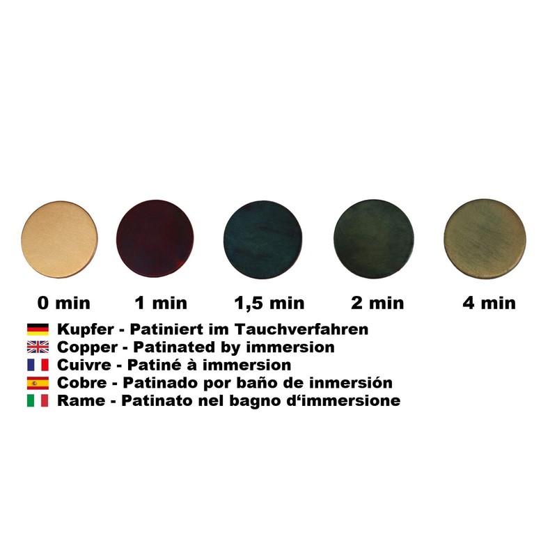 Patination fluid (250 ml)- Copper & brass ager - Ageing