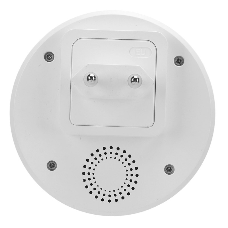 Wireless Doorbell Self Powered 1 Receiver 2 Push Button Battery