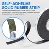 VOCOMO Rubber Strips, Solid Rubber Sheets Self Adhesive Neoprene Rolls