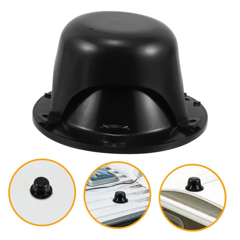 iplusmile 1set Rv Roof Vent Cover Durable Plastic Vent Cap
