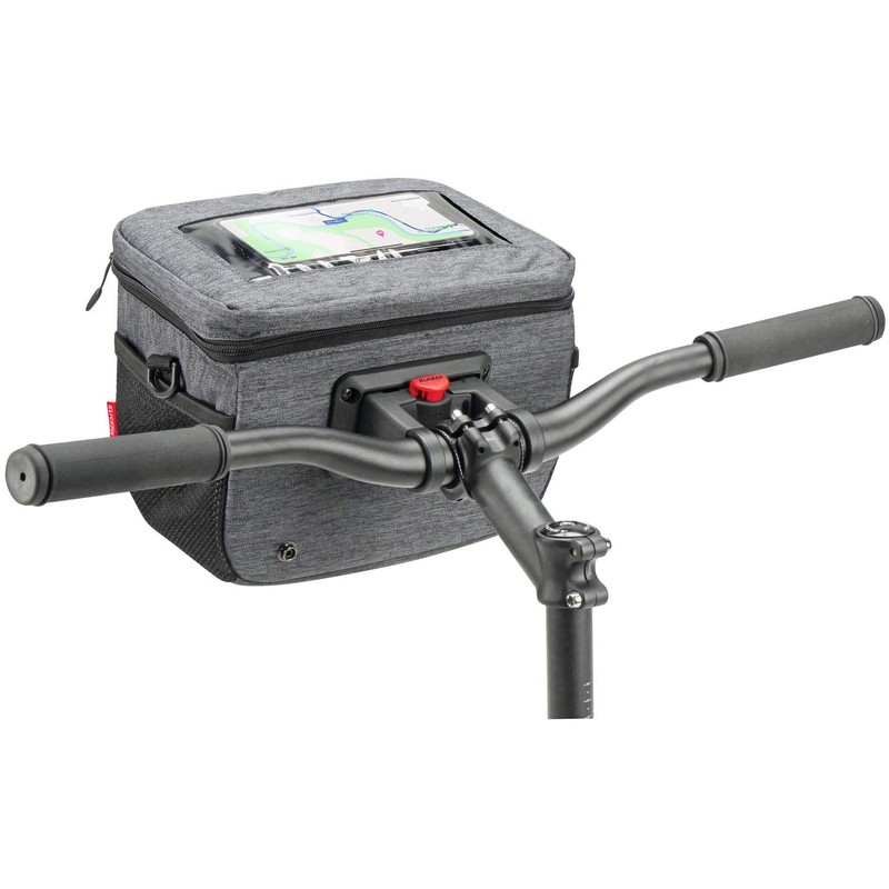 Rixen & Kaul Klickfix Aventour City Bicycle Handlebar Bag Grey
