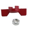 yukata 1 Set DN20 Ball Valve Handle with Nuts, 5