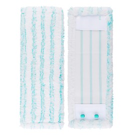 Sgizoku Pack of 2 Mop Covers for Profi XL Micro Duo/Profi XL Cotton Plus Floor Mop, 2 Fibre System Replacement Cover with Special Bristles for All Floor Types with Strong Water Absorption and