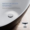 Chrome Plated Universal Tub Dain Stopper, Hidrop Pop Up Bath