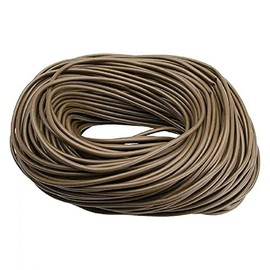 Ali's DIY Electrical PVC Brown Earth Sleeving - 3mm - 5 Metre Cut Length