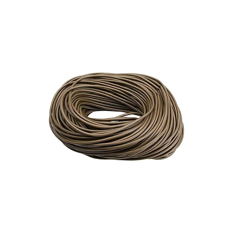Ali's DIY Electrical PVC Brown Earth Sleeving - 3mm -