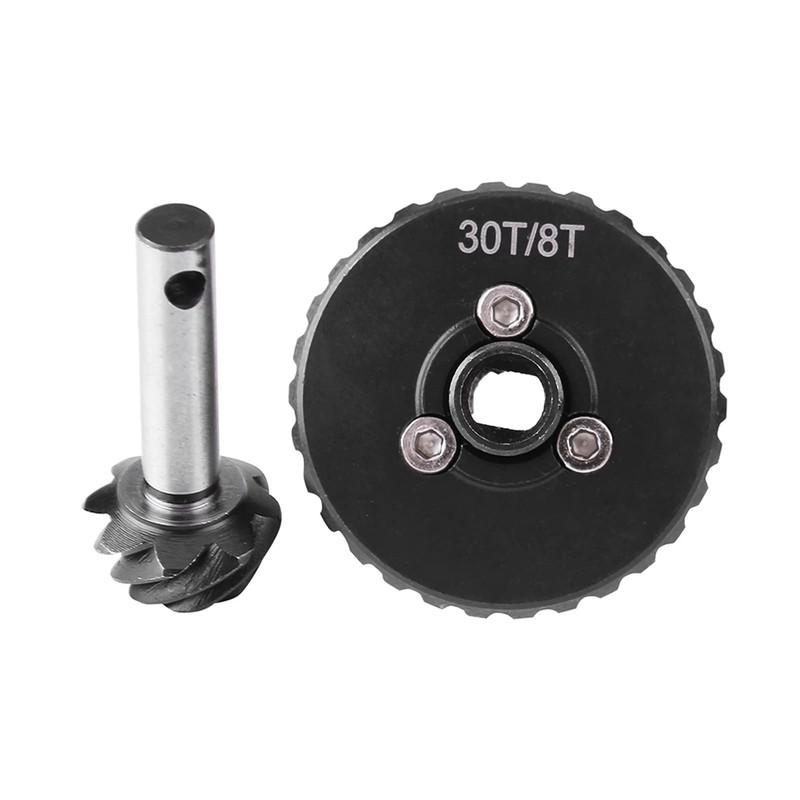 KIMISS Stainless Steel Heavy, Gear Set 30T 8T for Axial
