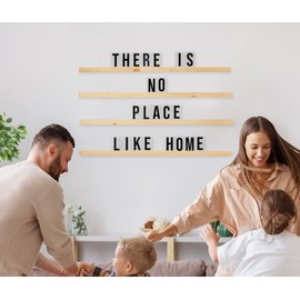 264 CHARACTER PACK for XL LETTERBOARD Customizable Statement shelf Letter Ledges | Changeable Wooden Wall Menu Letter Board | Marquee Ledges | Choose 264 Letters/Numbers (264 Characters)