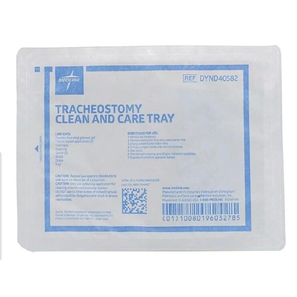 Medline Tracheostomy Clean And Care Tray Kit Sterile (1 kit