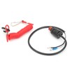 Emergency Stop Switch Safety Tether 6E9-82575-09 Fit for Yamaha Outboard