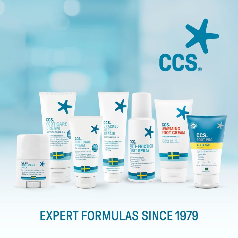 CCS Cracked Heel Repair Cream- Visible Results in 3 Days