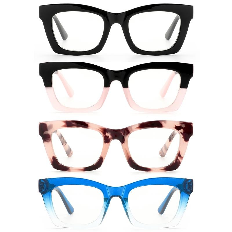 4 Pairs Anti Blue Light Reading Glasses | Oprah Style
