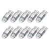 X AUTOHAUX 10 Pcs Car Interior 194 LED Light Bulb