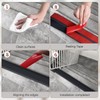 Storystore Stair Edge Trim，20FT Stair Nosing Trim Self Adhesive &