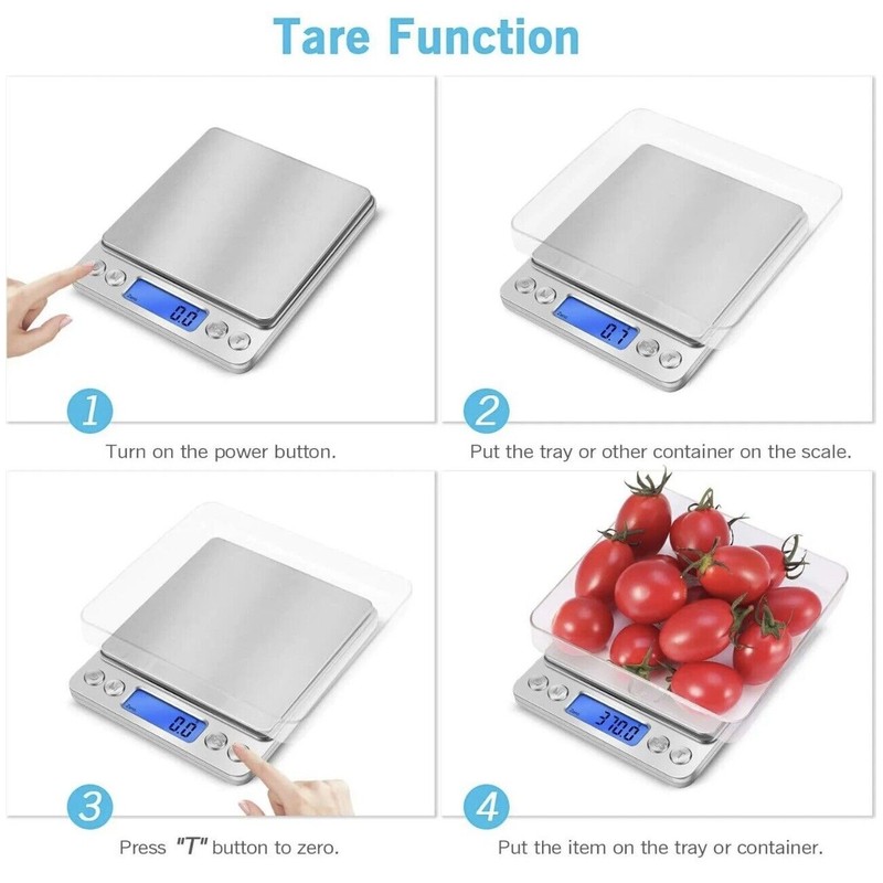 MagicTek Digital Scale 3000g x 0.1g Jewelry Gold Silver Coin