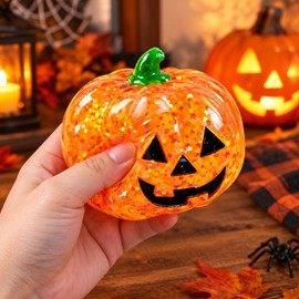 Halloween Dumpling Squishy Toy for Squeezing – Soft Slow-Rising Sensory Fidget Toy for Fun at Home or School